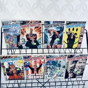 Transmetropolitan 13-19 23 Lot DC Key 1st Helix Spider Jerusalem 100 Bullets